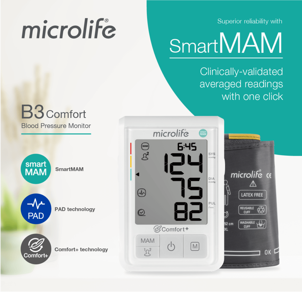 Máy đo huyết ap microlife B3 comfort