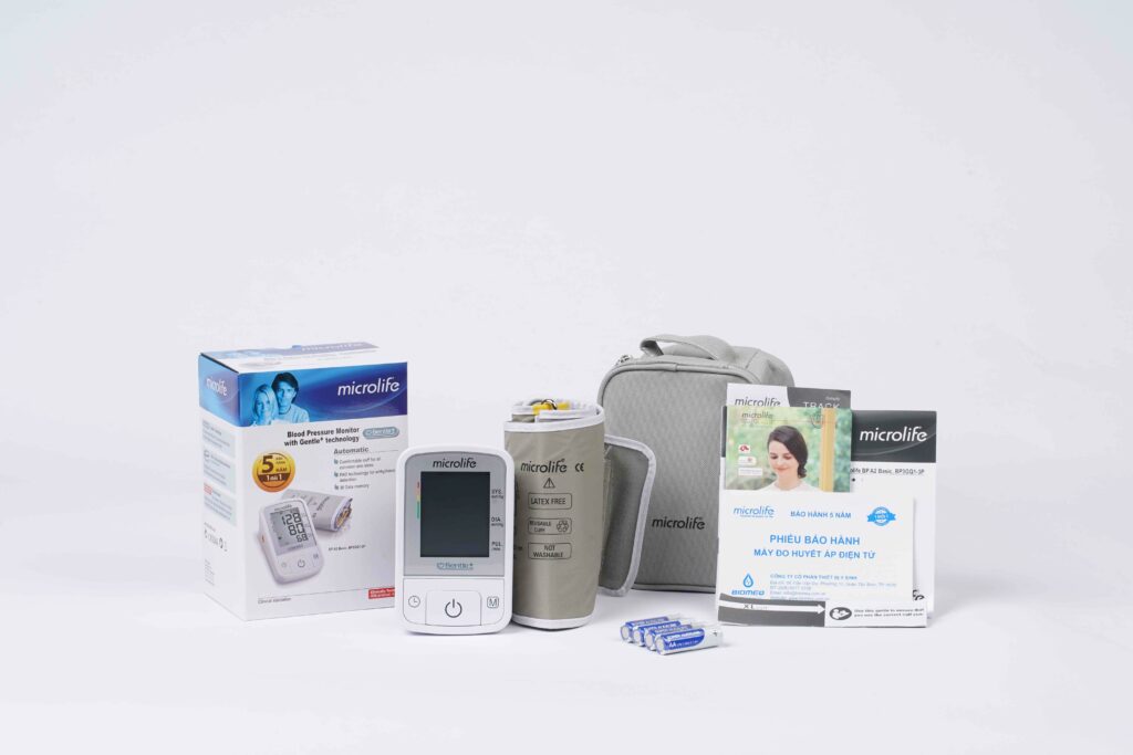 Bộ máy đo huyết áp Microlife A2 Basic