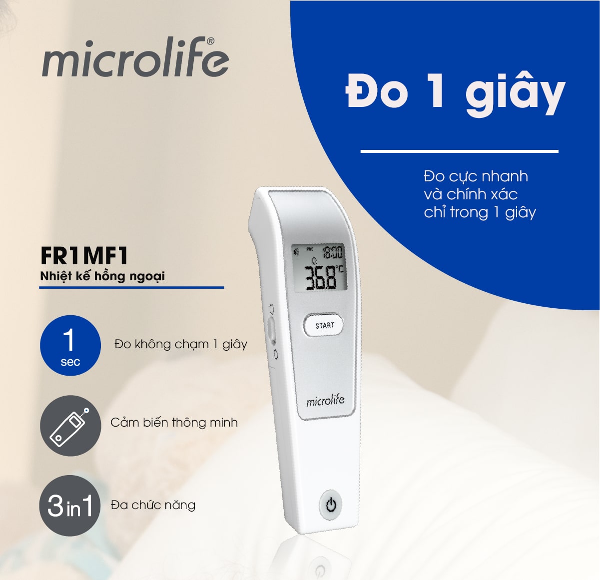 Có nên mua nhiệt kế điện tử hồng ngoại FR1MF1 của Microlife? Hình 4