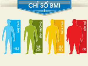Các chỉ số BMI, huyết áp, đường huyết, Cholesterol, Triglycerid ở người bình thường là bao nhiêu?