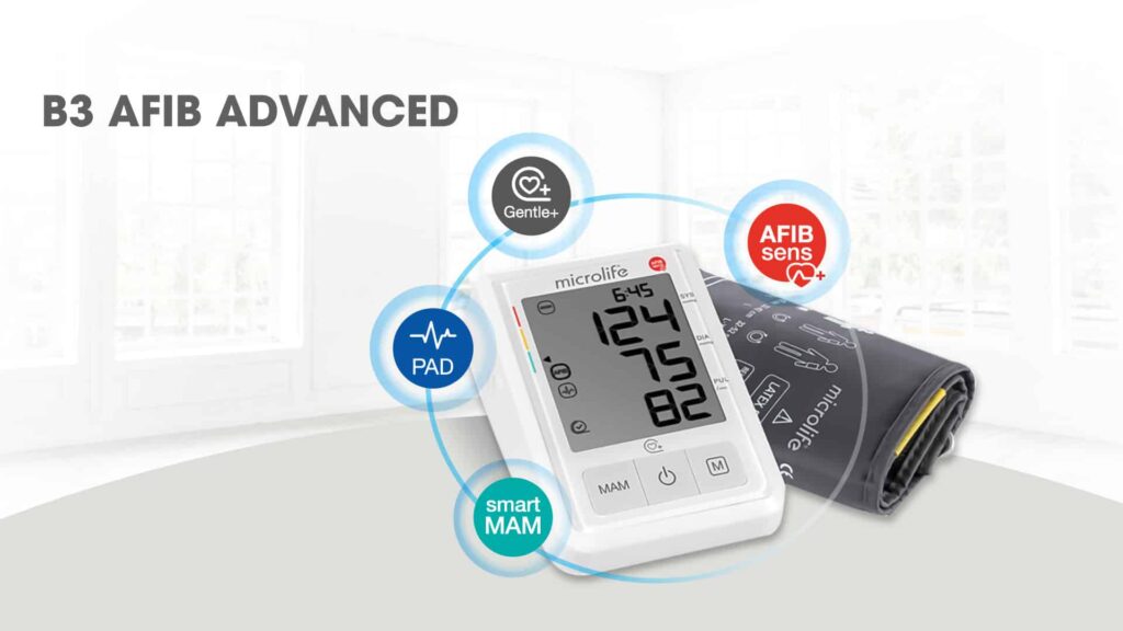 Máy B3 AFIB Advanced giúp bạn kiểm tra nhịp tim tại nhà
