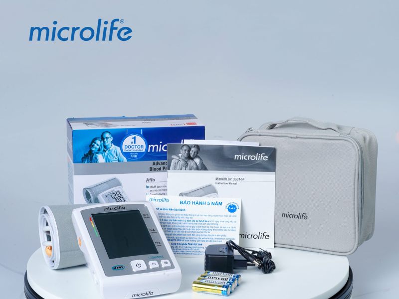 Máy đo huyết áp điện tử microlife A5 AFIB