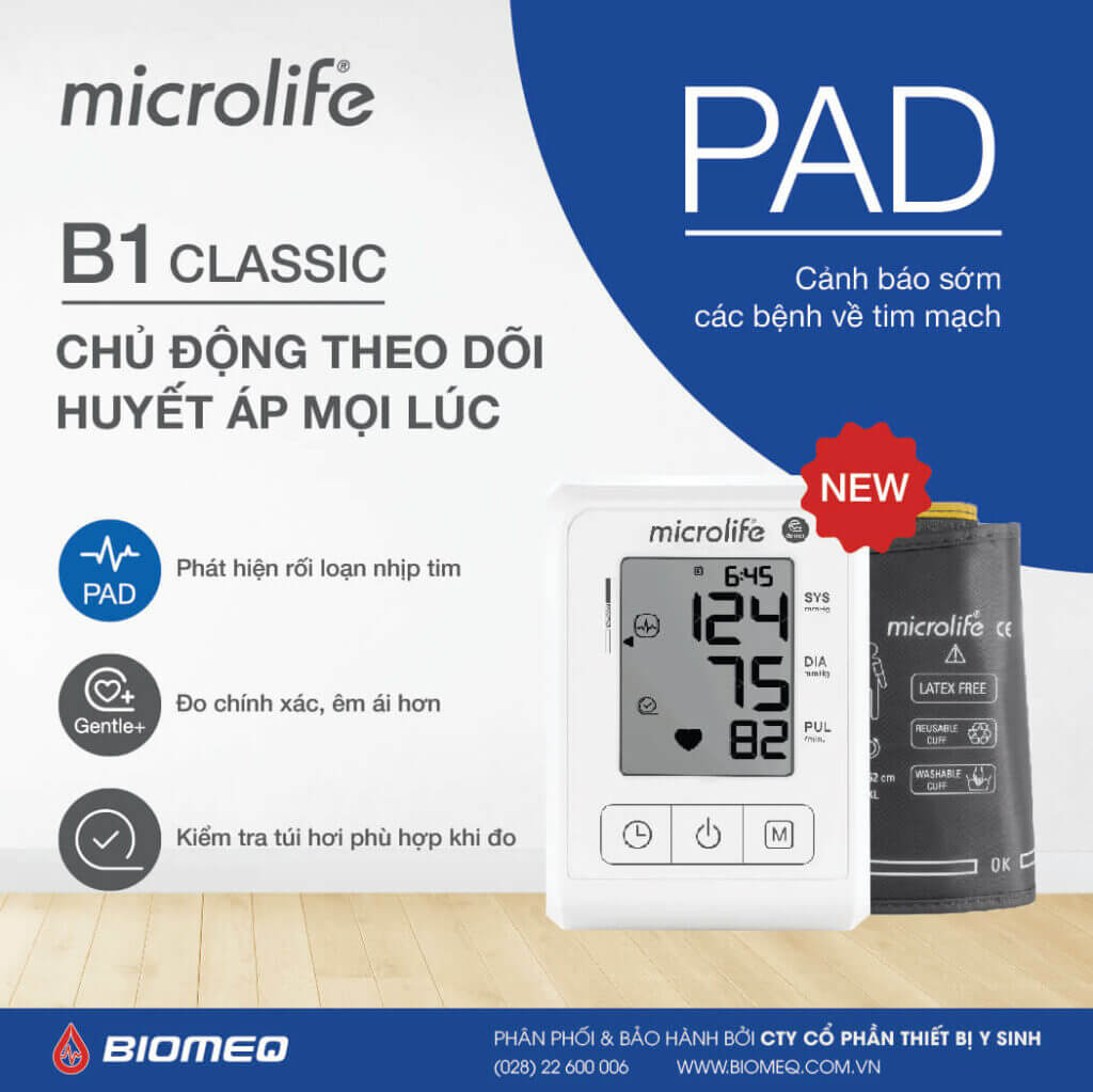 Máy đo huyết áo microlife b1 Classic